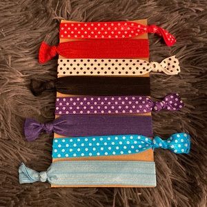 Elastic no crease hair ties -8